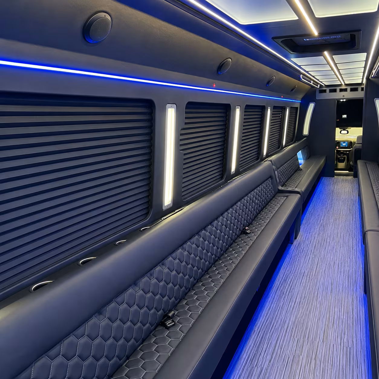miami party bus rentals inside