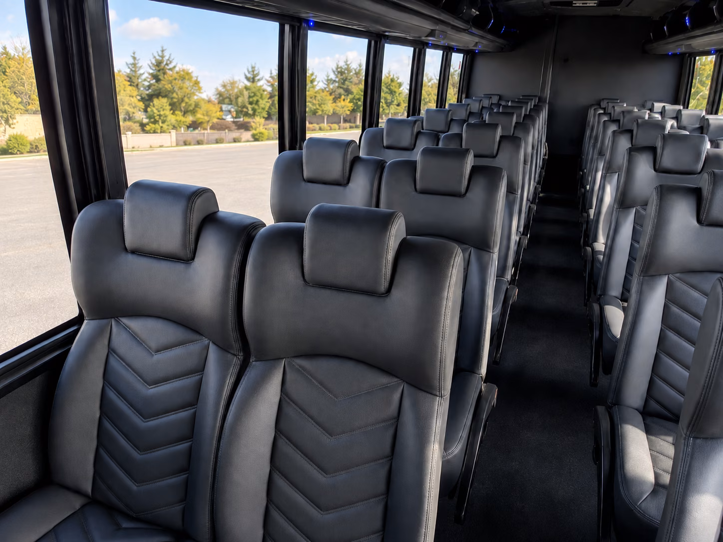miami wine tour brewery transportation onboard seating