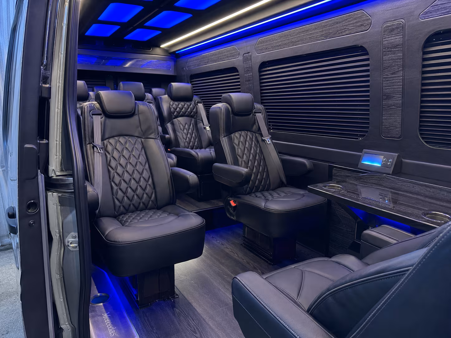 sprinter van transportation for groups and events across miami