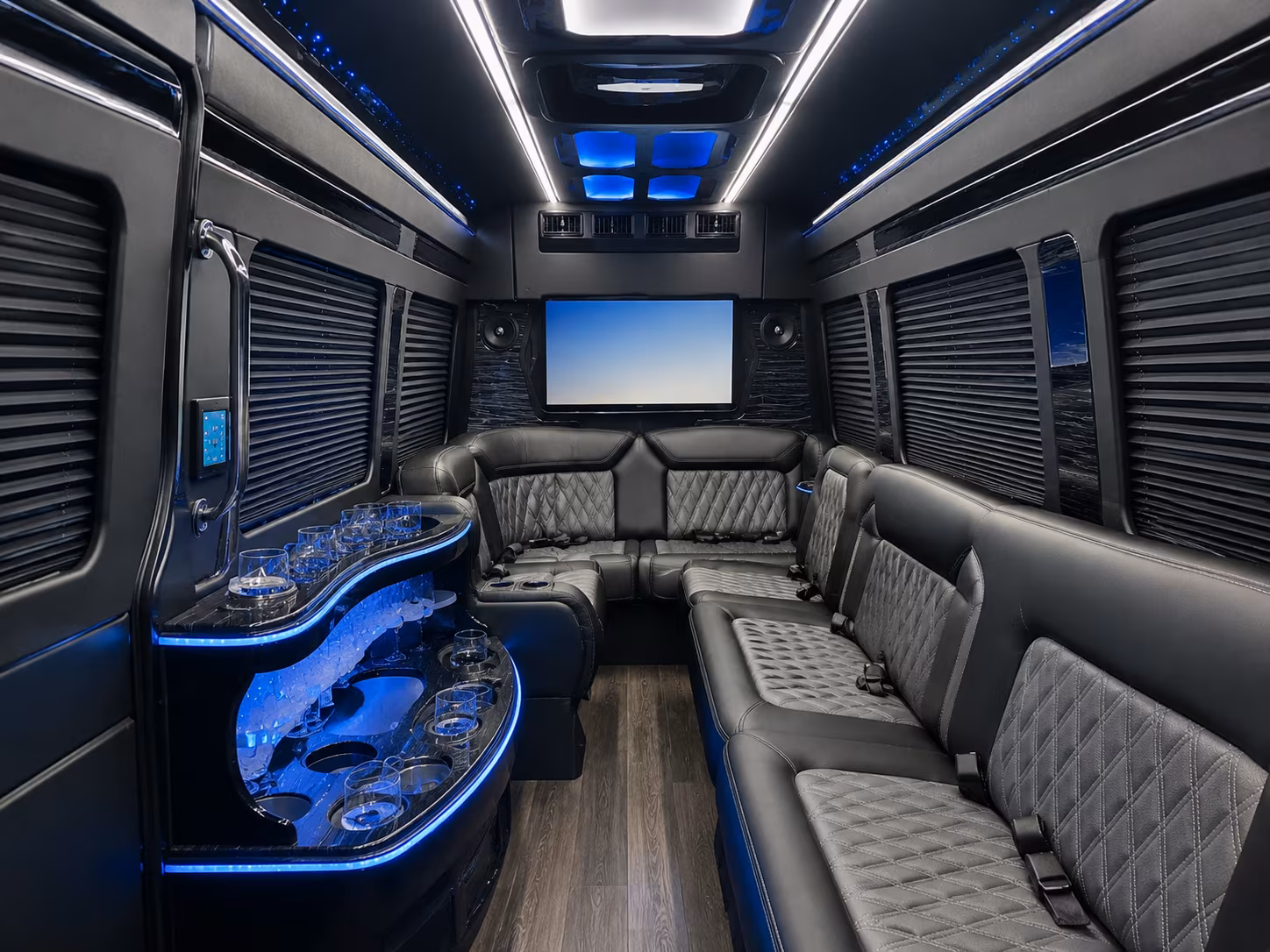 these are the bus types you can compare for miami airport transfers